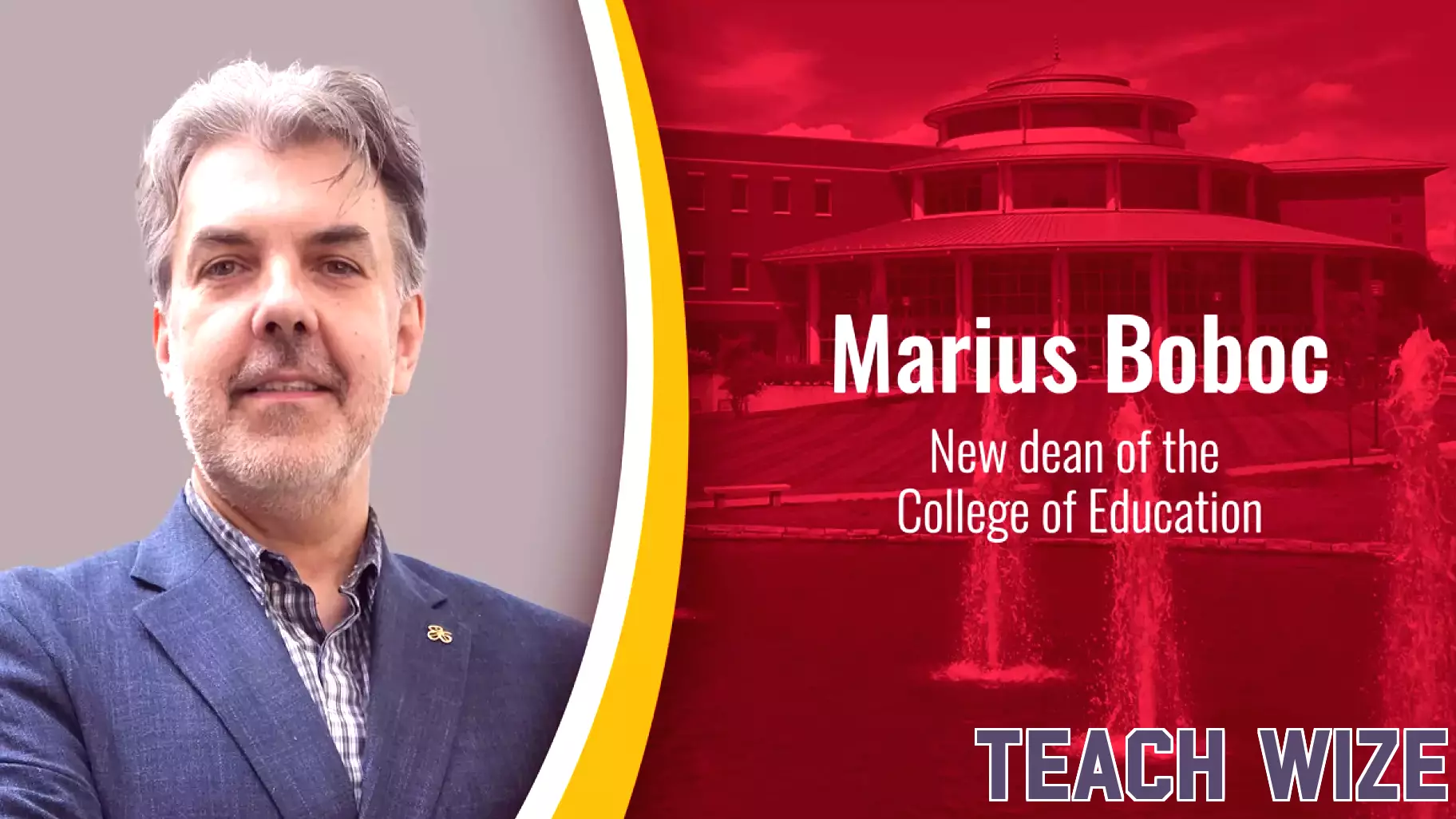 New Leadership at UMSL's College of Education: Marius Boboc Appointed Dean