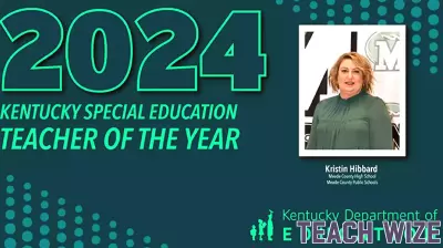 Meade County Educator Recognized as Kentucky's Special Education Teacher of the Year